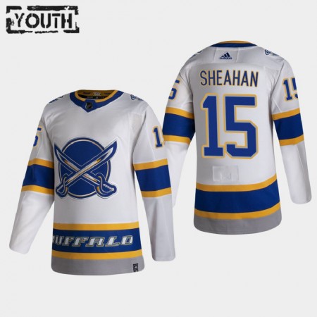 Buffalo Sabres Riley Sheahan 15 2020-21 Reverse Retro Authentic Shirt - Kinderen
